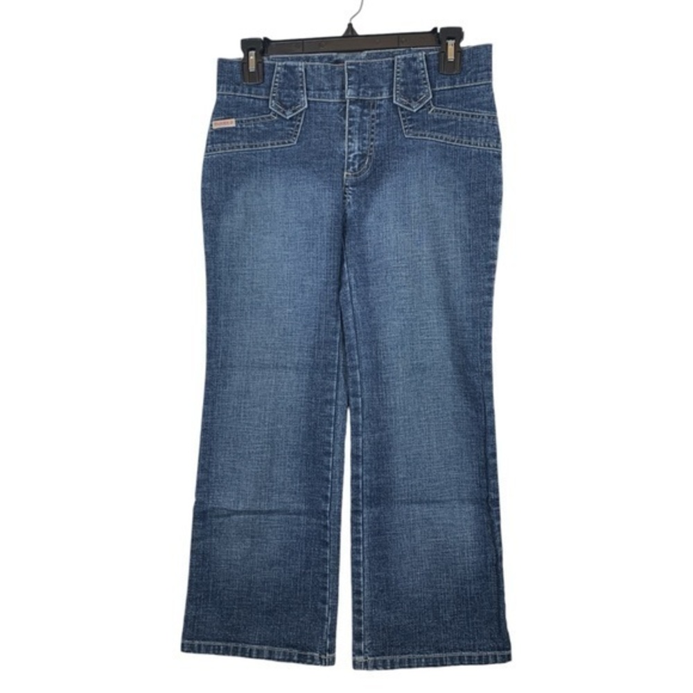 Guess Jeans Stretch Cropped Flare Denim Size 26 #VEG-0184